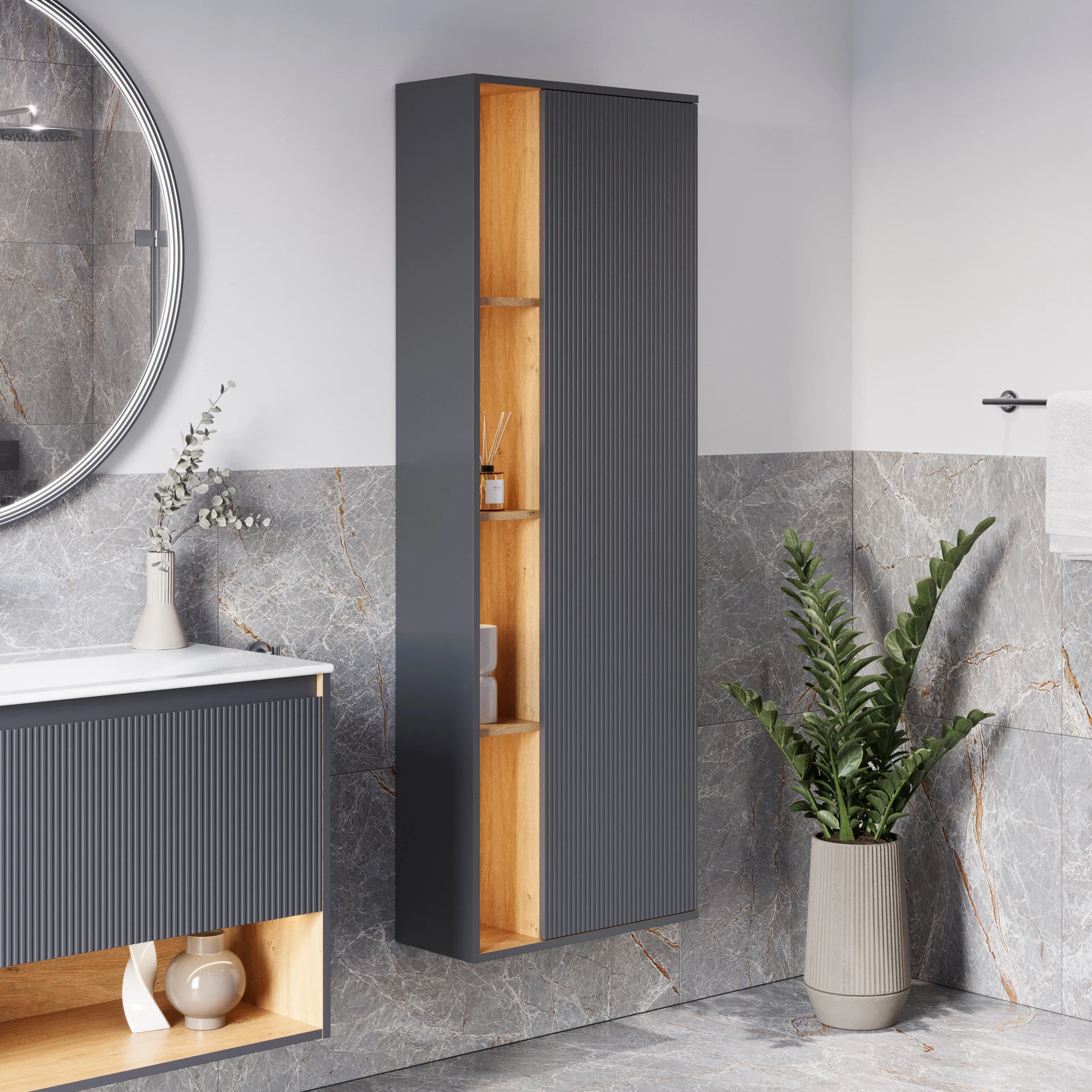 Bademøbel sæt BELDIVO 120 cm - Image 18