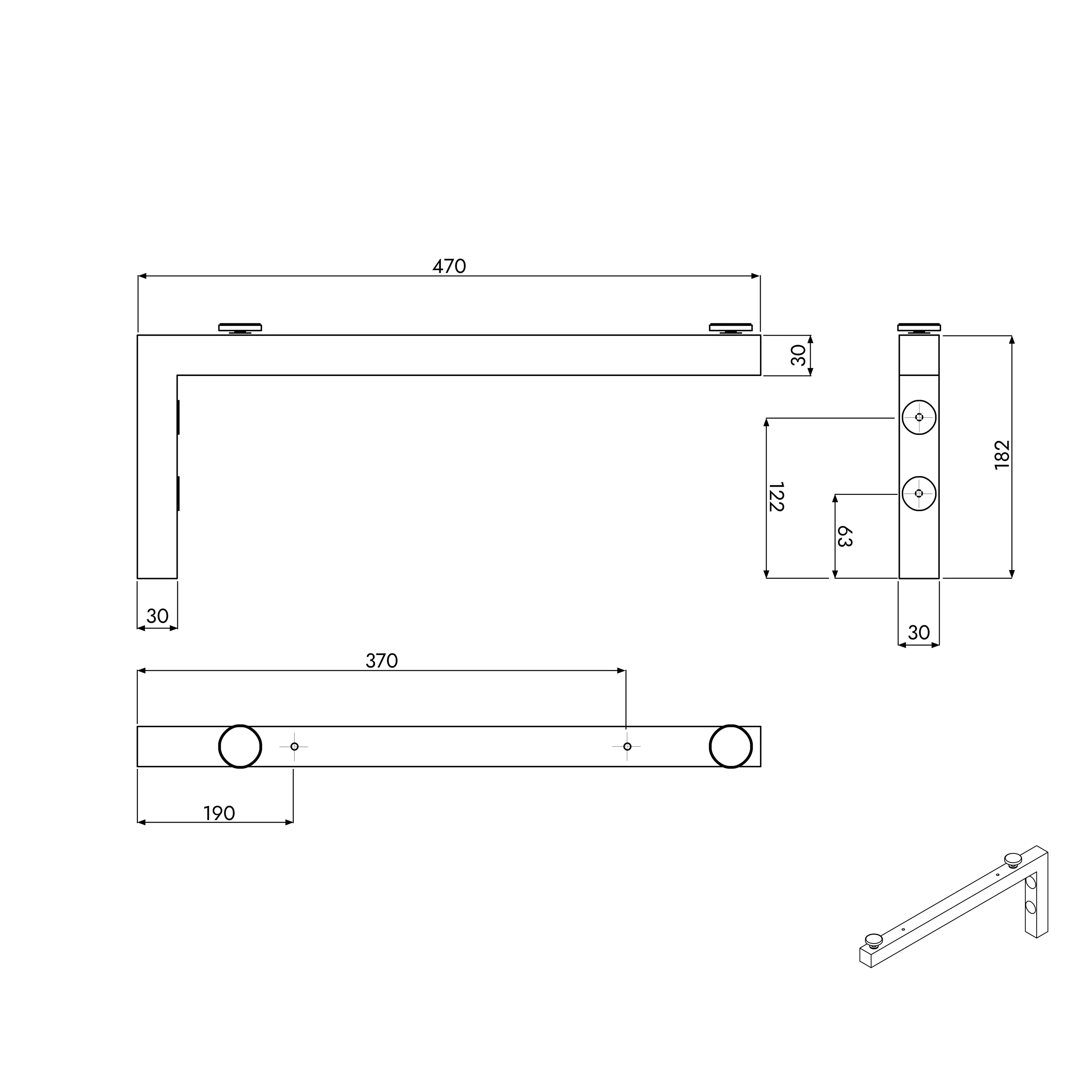 Badeværelsesmøbel JUVIA Float 100 cm til 160 cm - Image 92