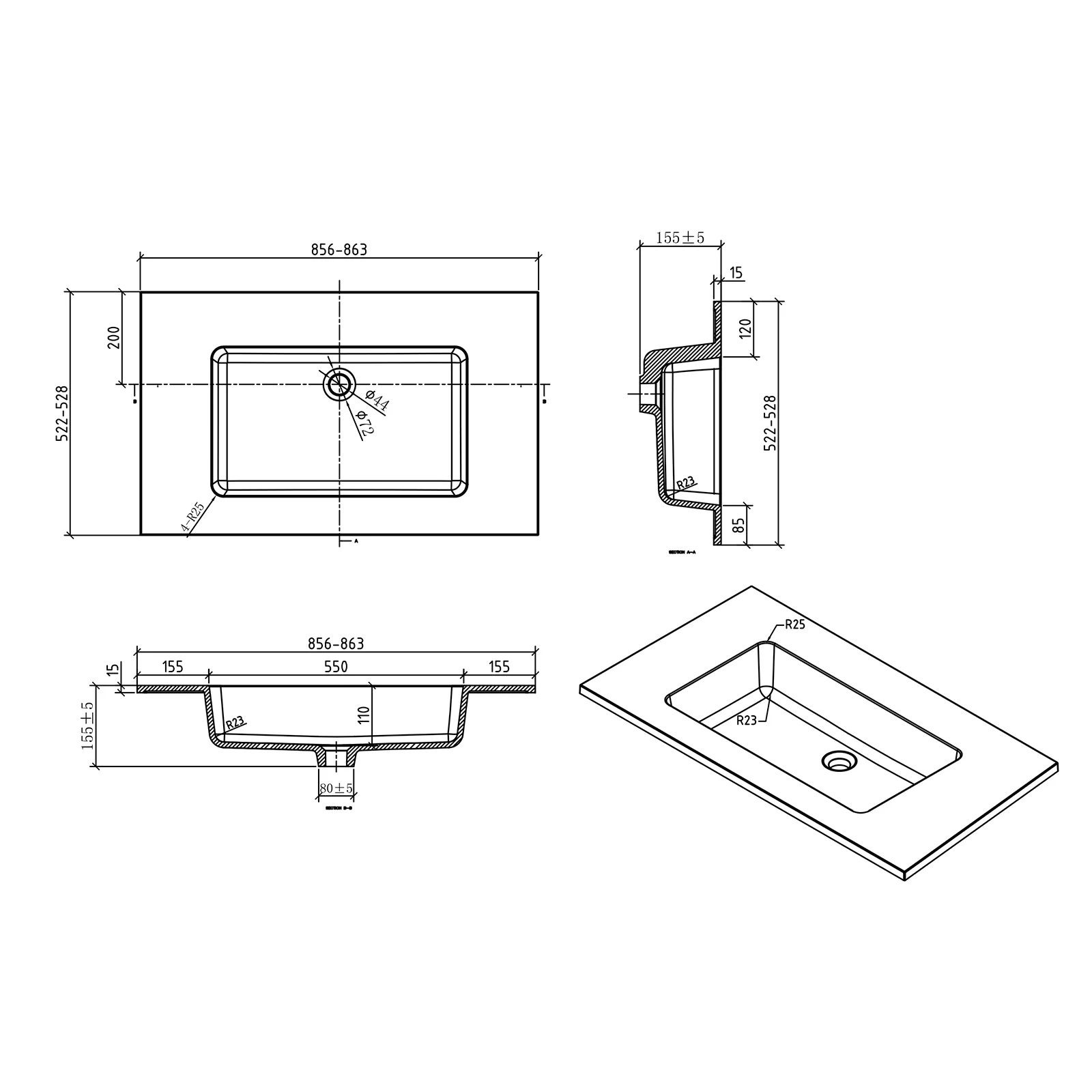 Vaskeskab EDGE 850 - Image 27