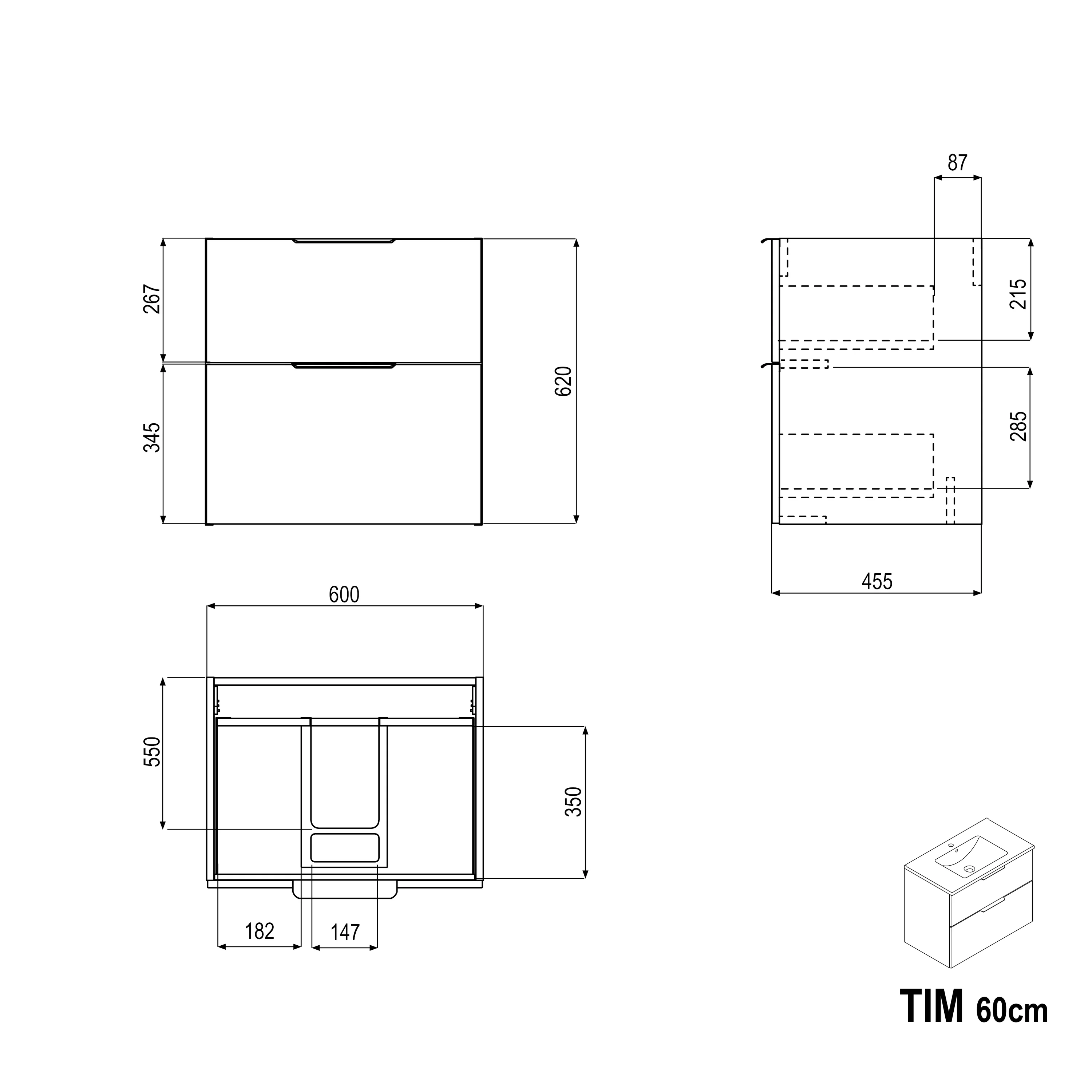 Badmøbelsæt TIM 60 - Image 76