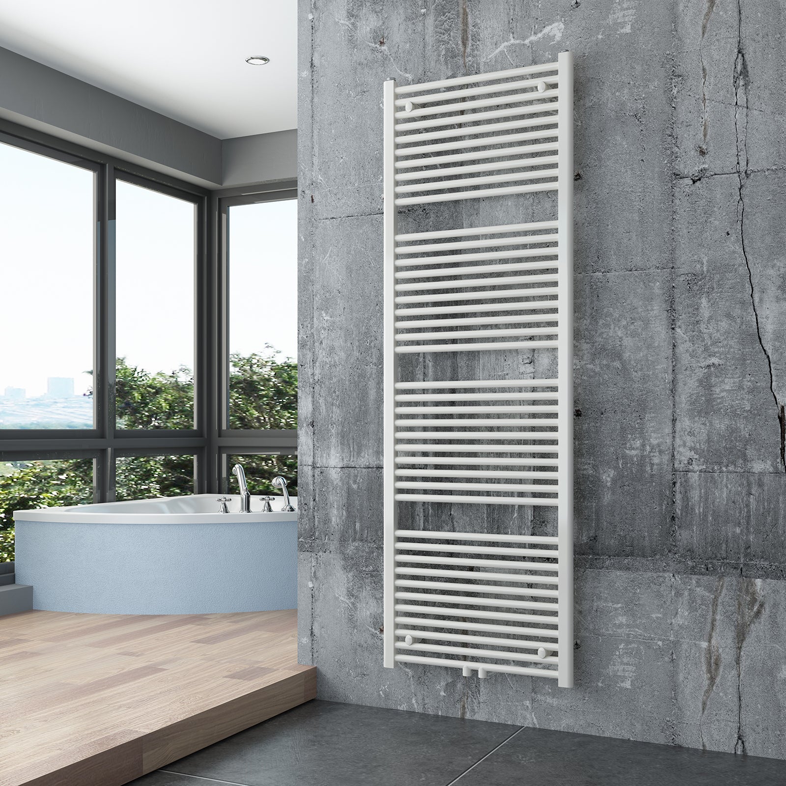 Badradiator håndklædevarmer R18W - Image 17