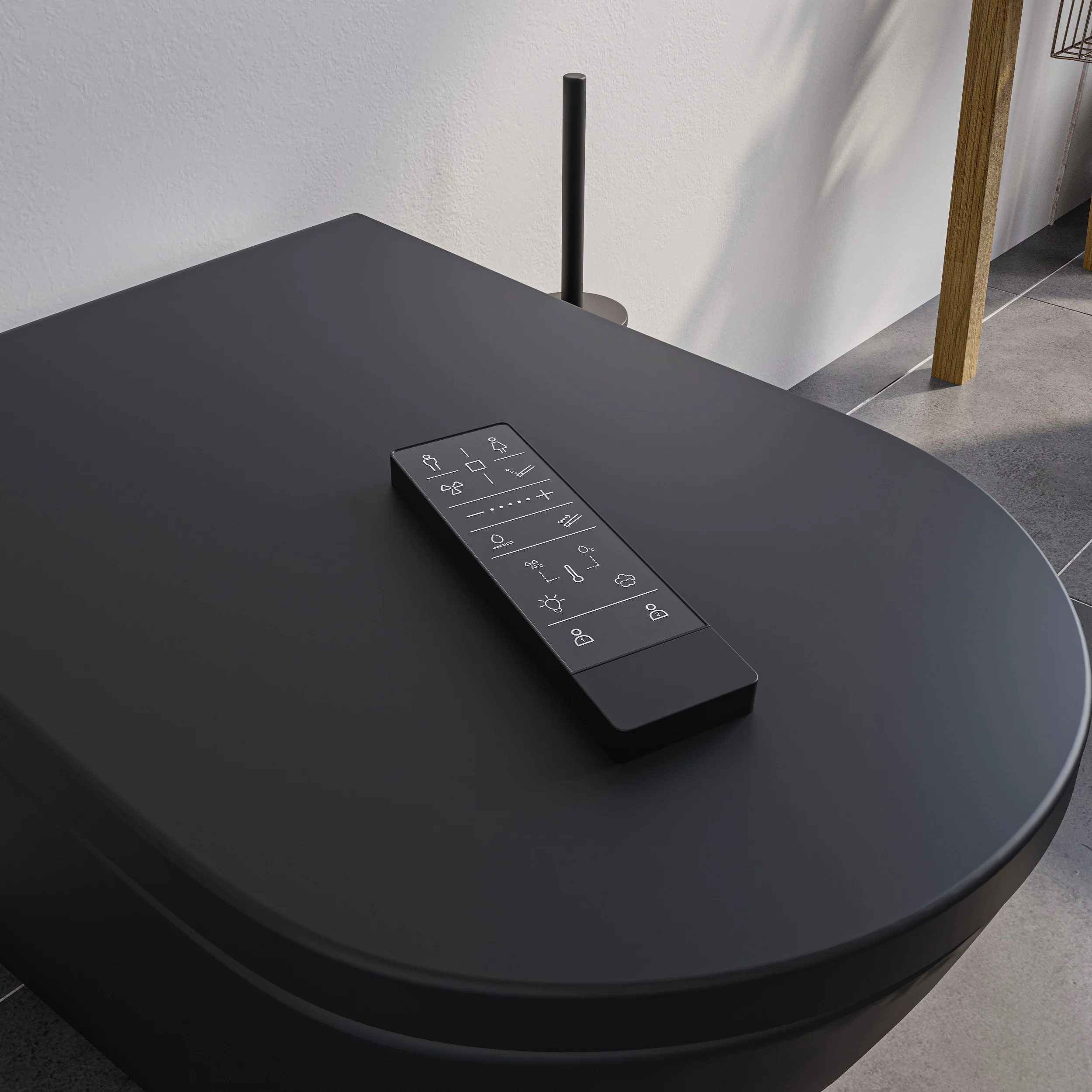 Douchetoilet PREMIUM 1102 Sort Mat

 - Image 2