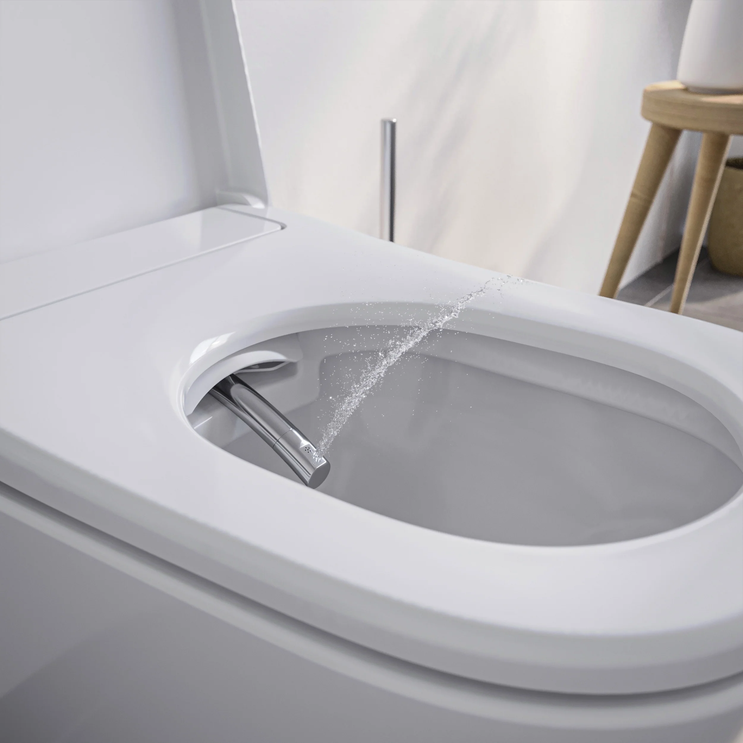 Douchetoilet Basic 1104 Hvid - Image 5