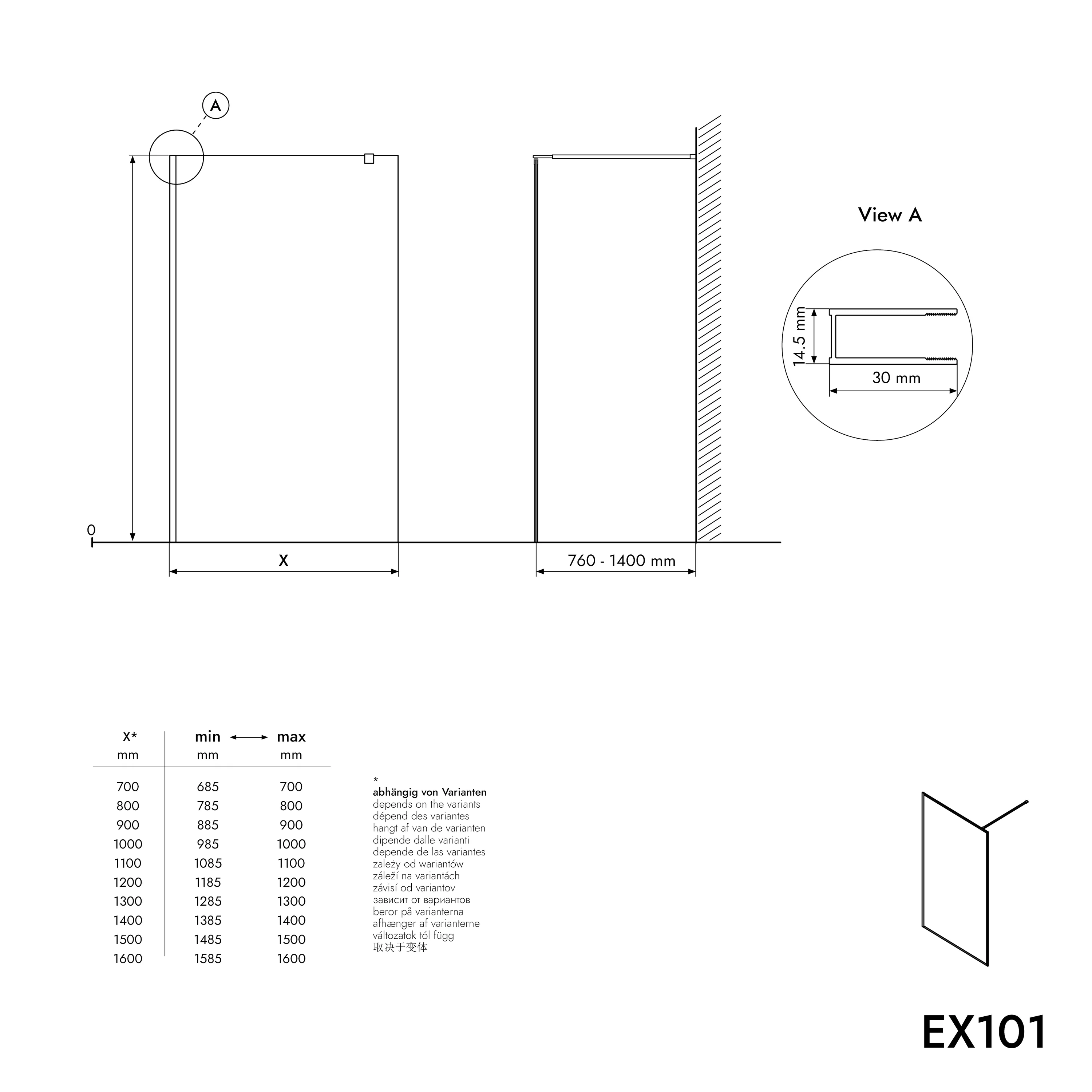 Walk-in bruser EX101 - Image 15