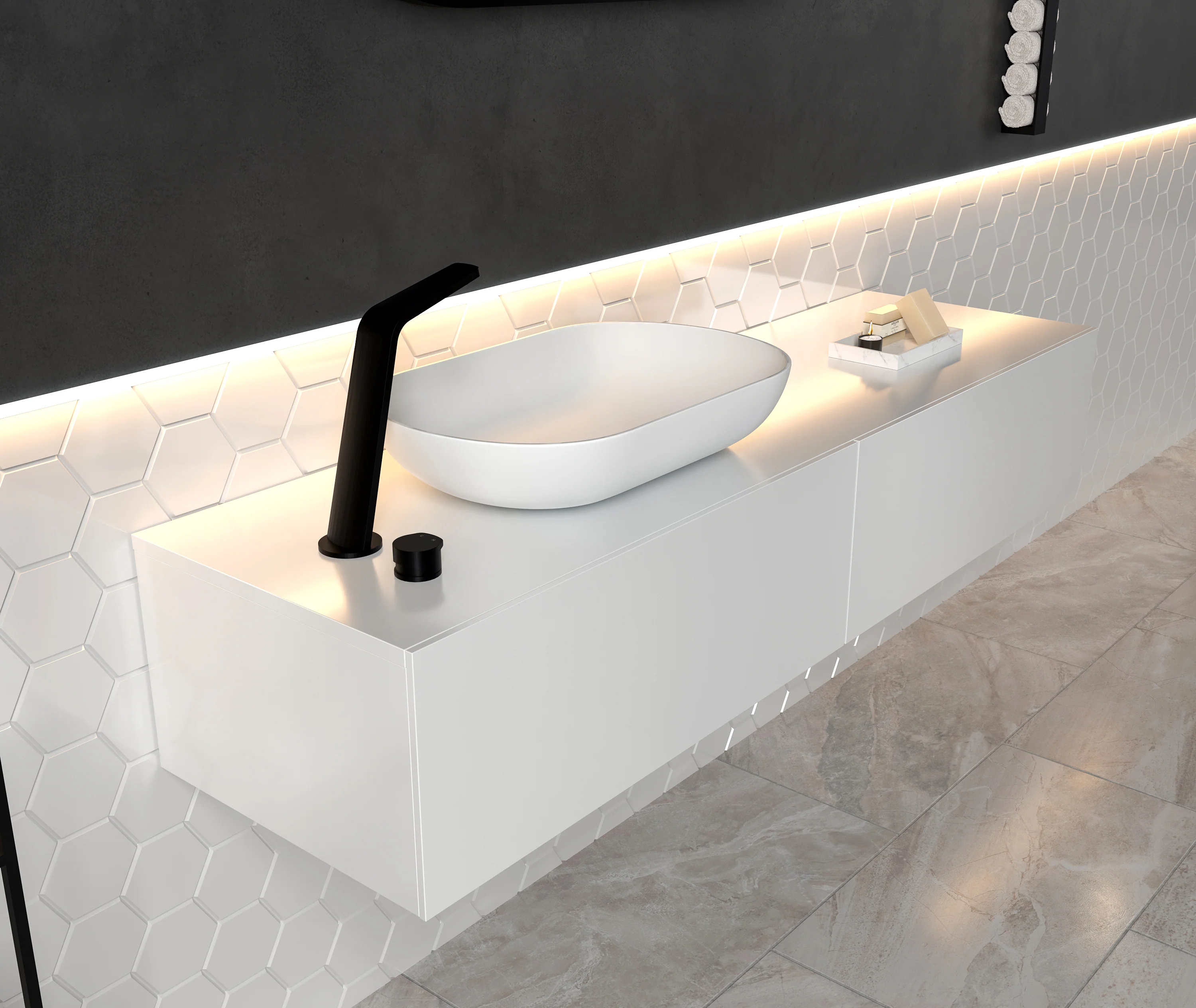 Vaskarmatur Badeværelsesarmatur XELO-Flex 260 - Image 19