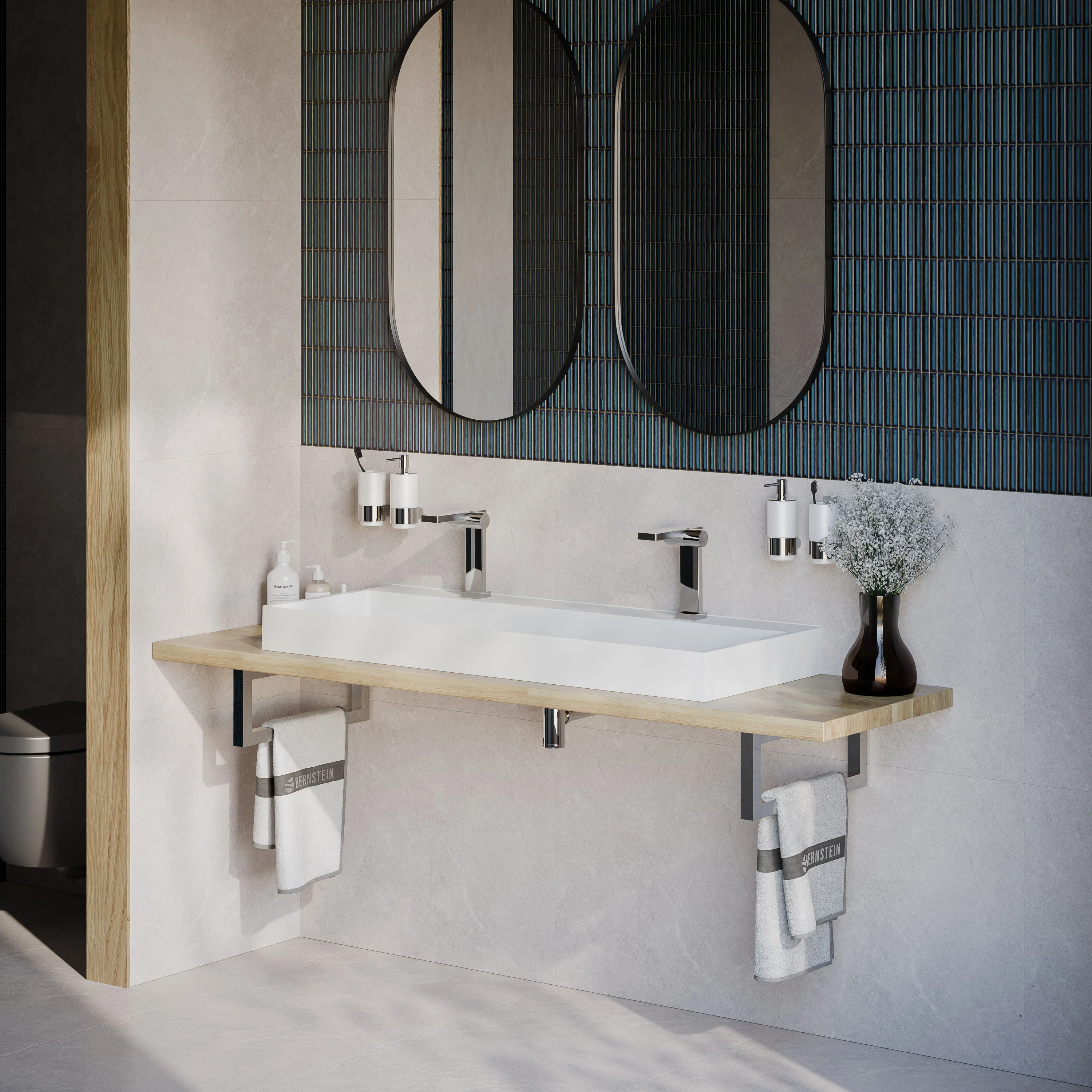 Design Vaskekarmatur til håndvask - Badeværelsesarmatur NT3220C - Image 6