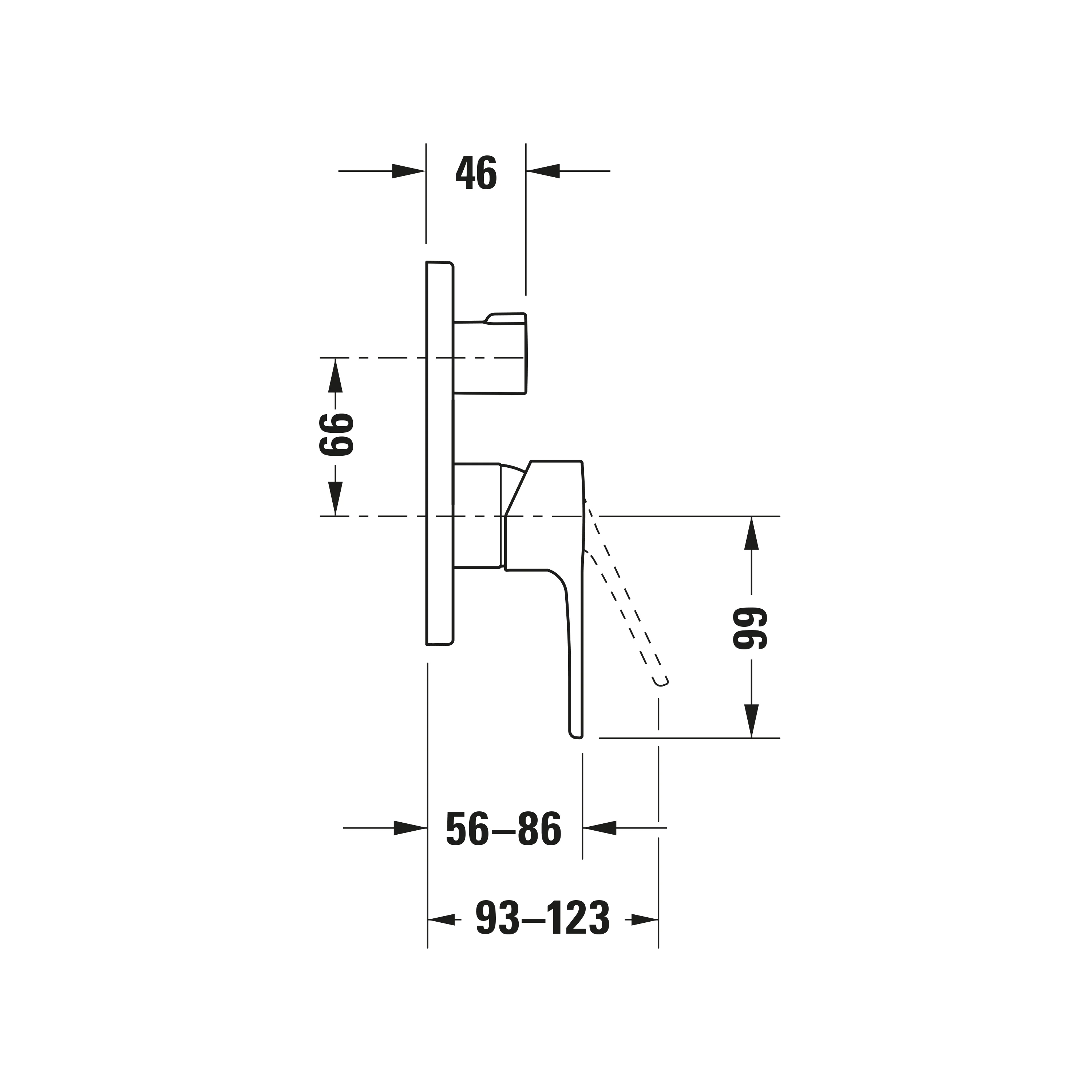  Duravit B.1 Badekarsblander - Image 3