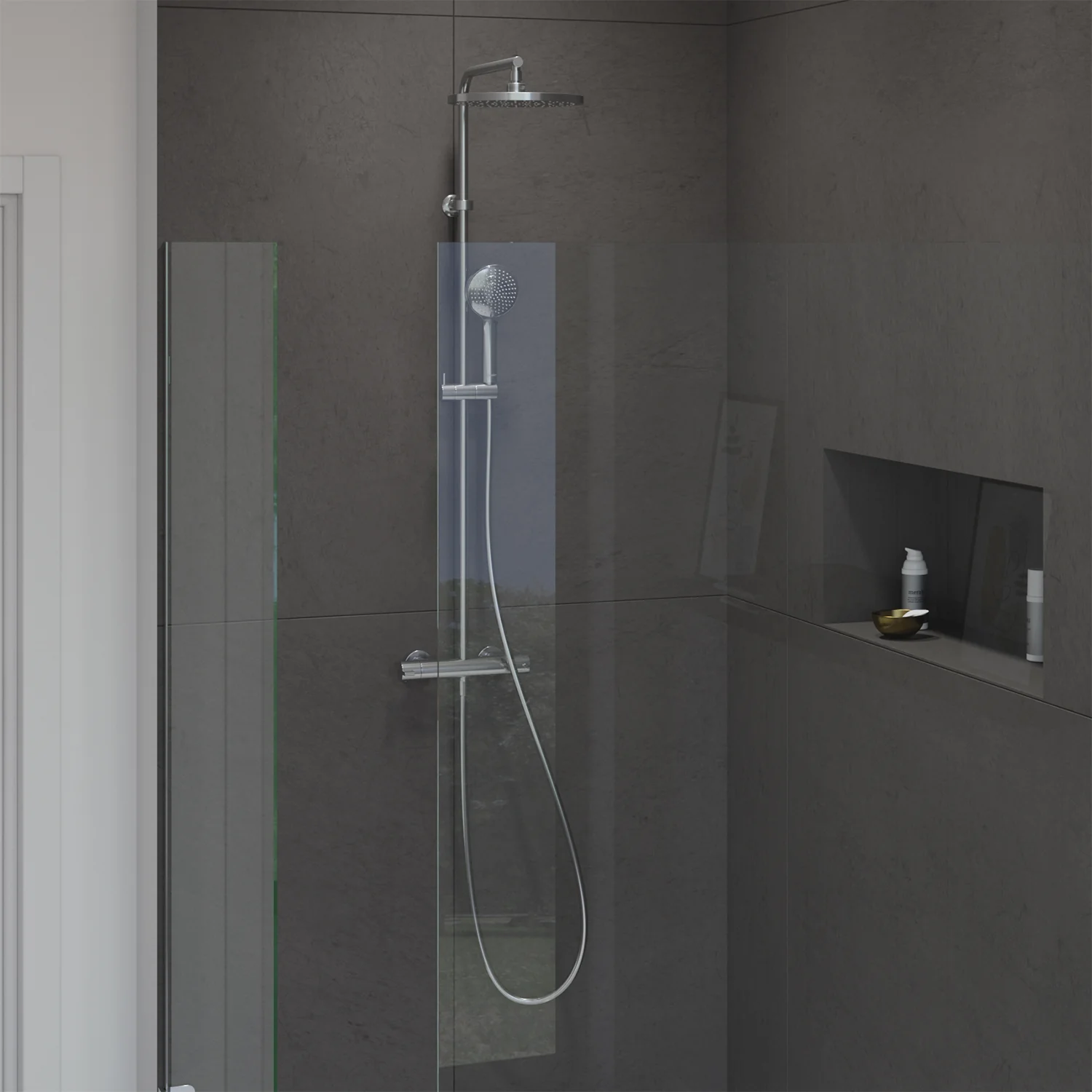 Duravit B.1 brusesystem krom højglans - Image 2