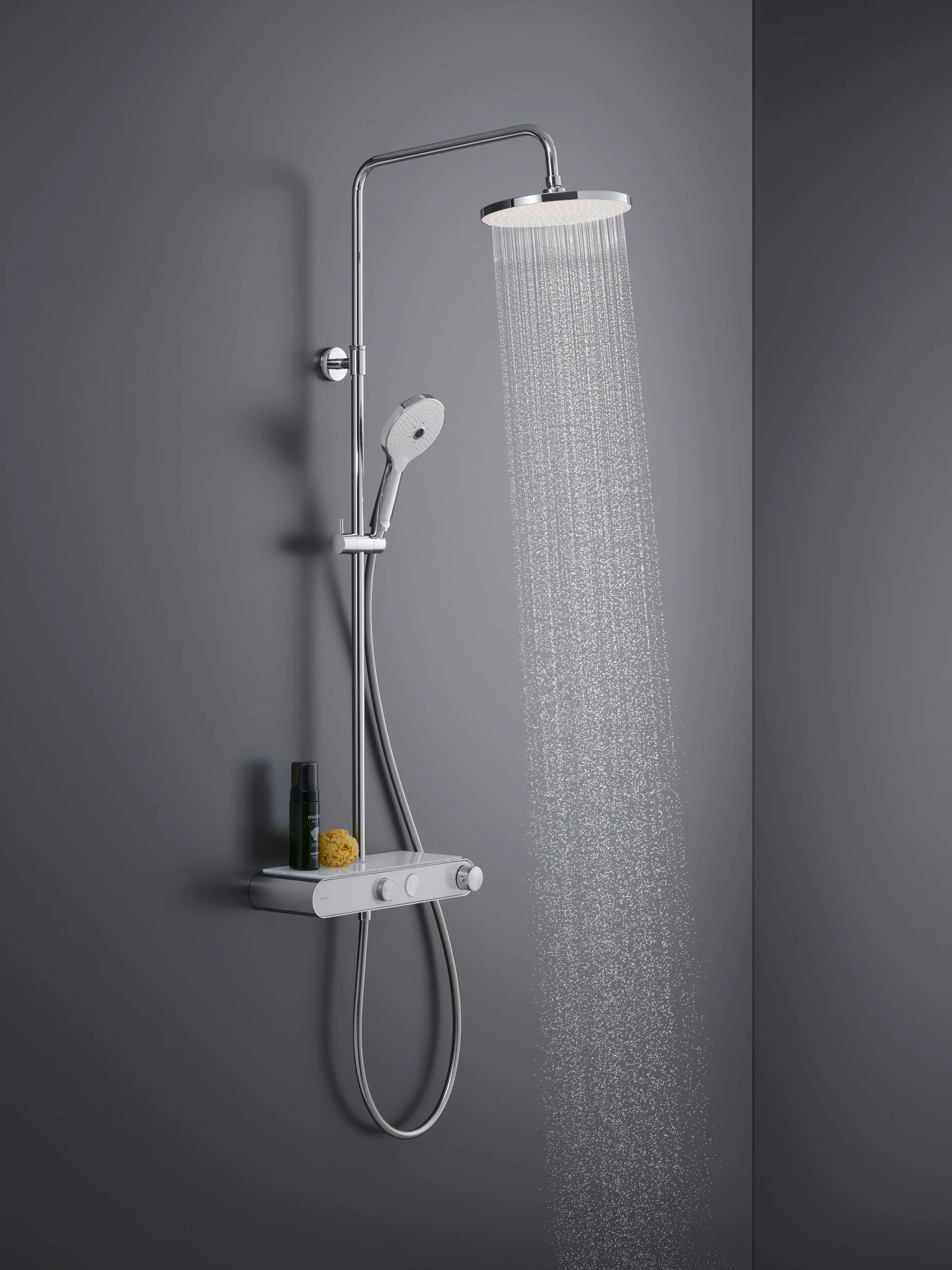 Duravit brusesystem med termostat og glashylde - Image 5