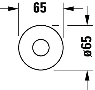 Duravit Circle badetud højglans krom - Image 4
