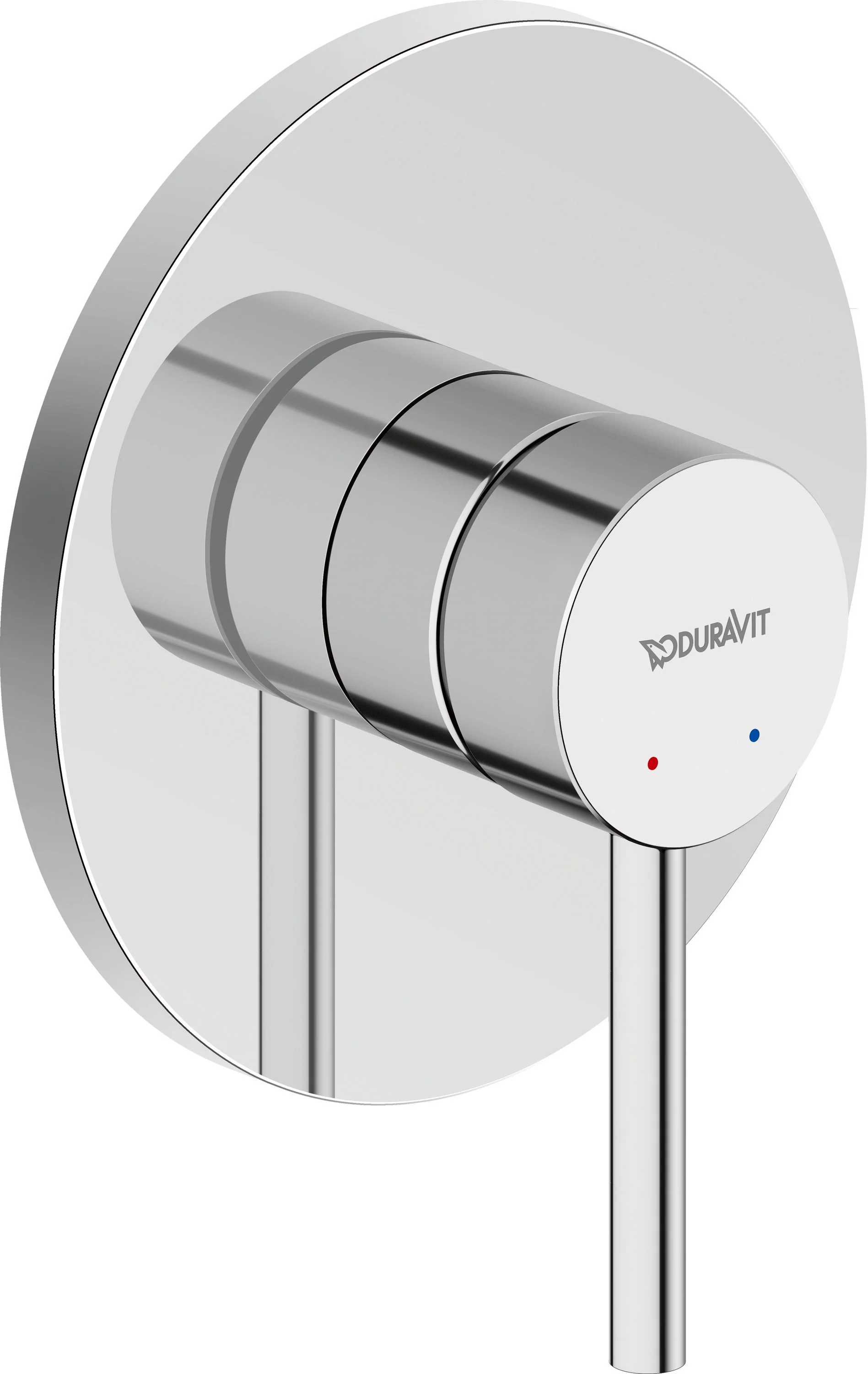 Duravit Circle skjult etgrebsblander sæt højglans krom - Image 2