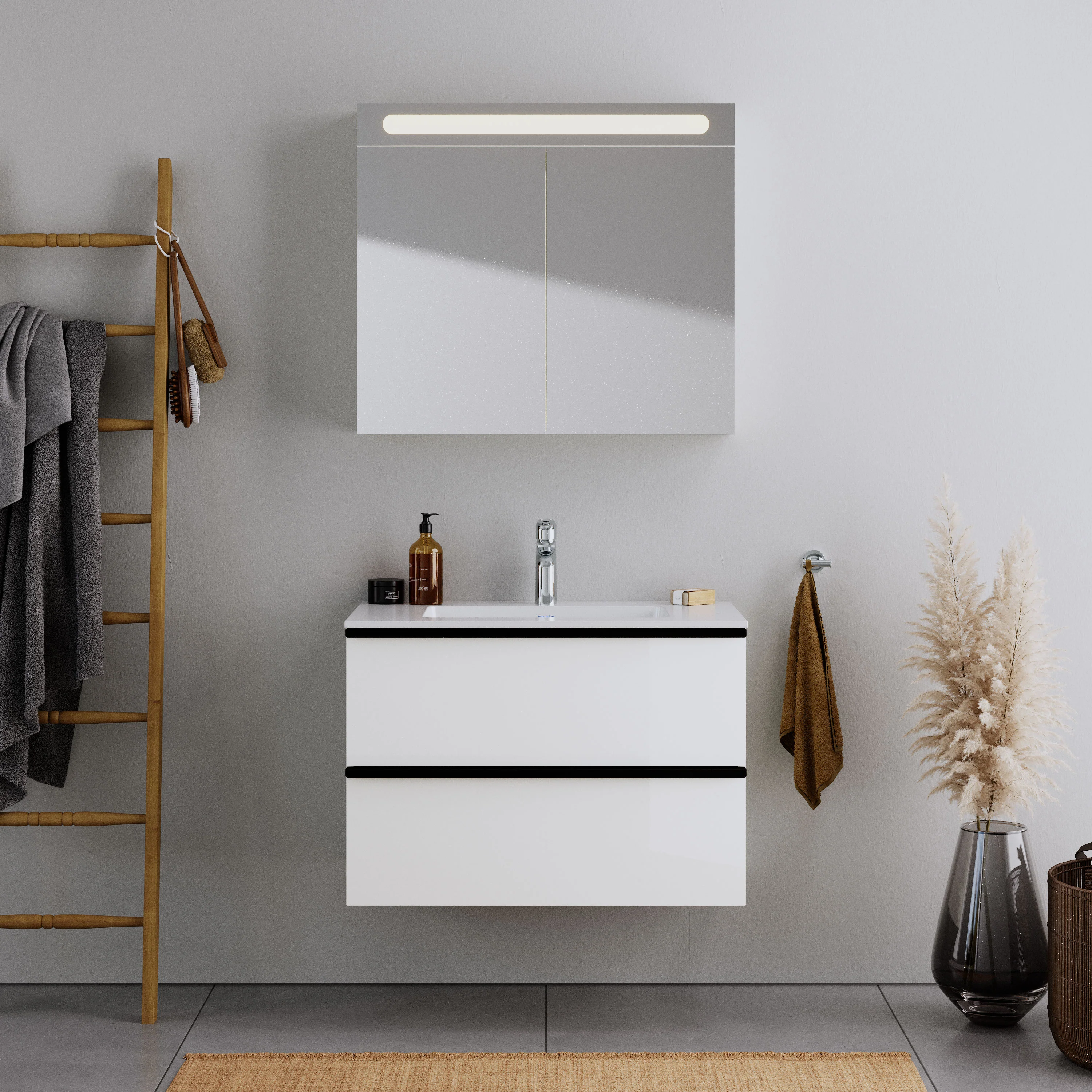Duravit DuraPoint Badeværelsesmøbel-sæt 80 cm - Image 4