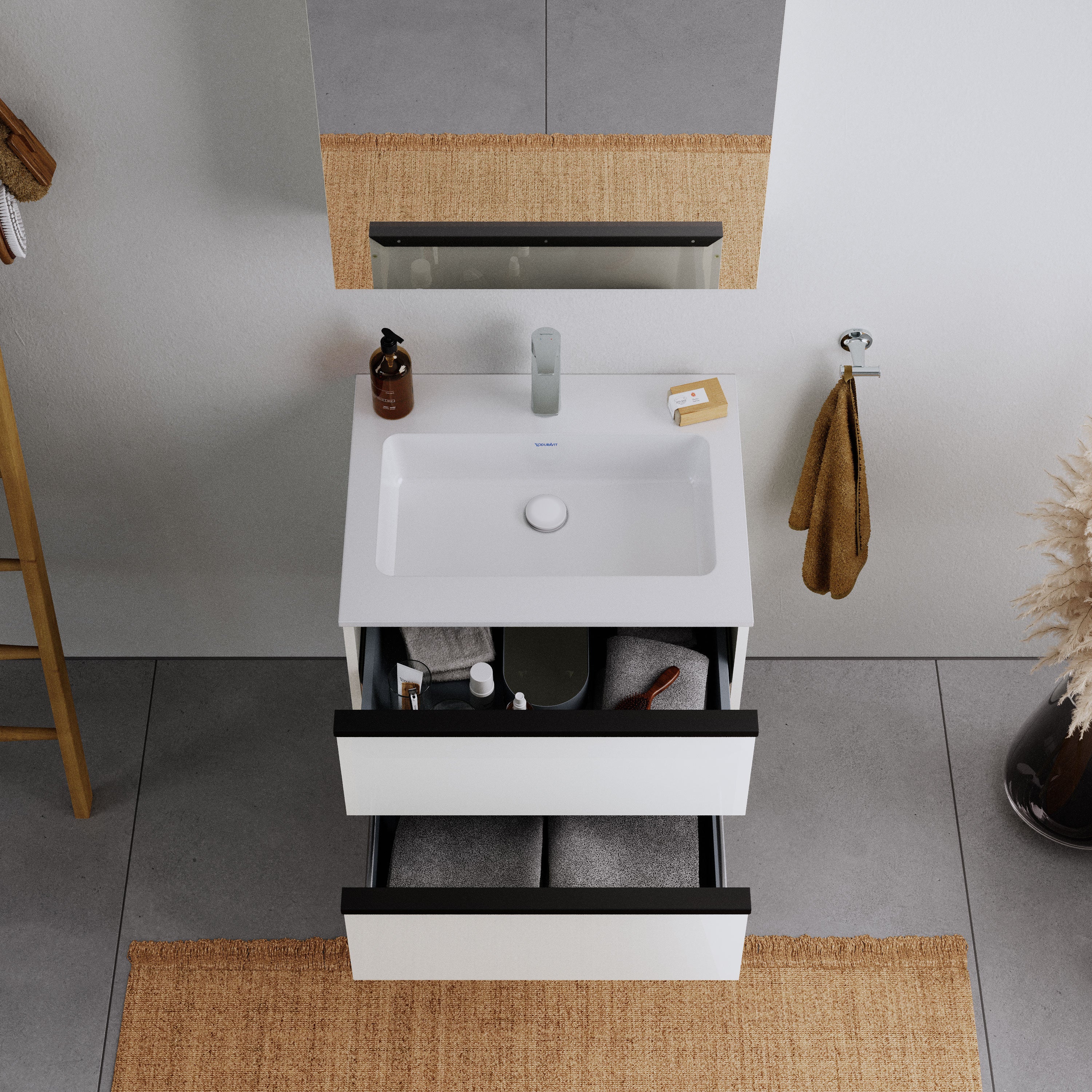 Duravit DuraPoint Badeværelsesmøbel-sæt 60 cm - Image 11
