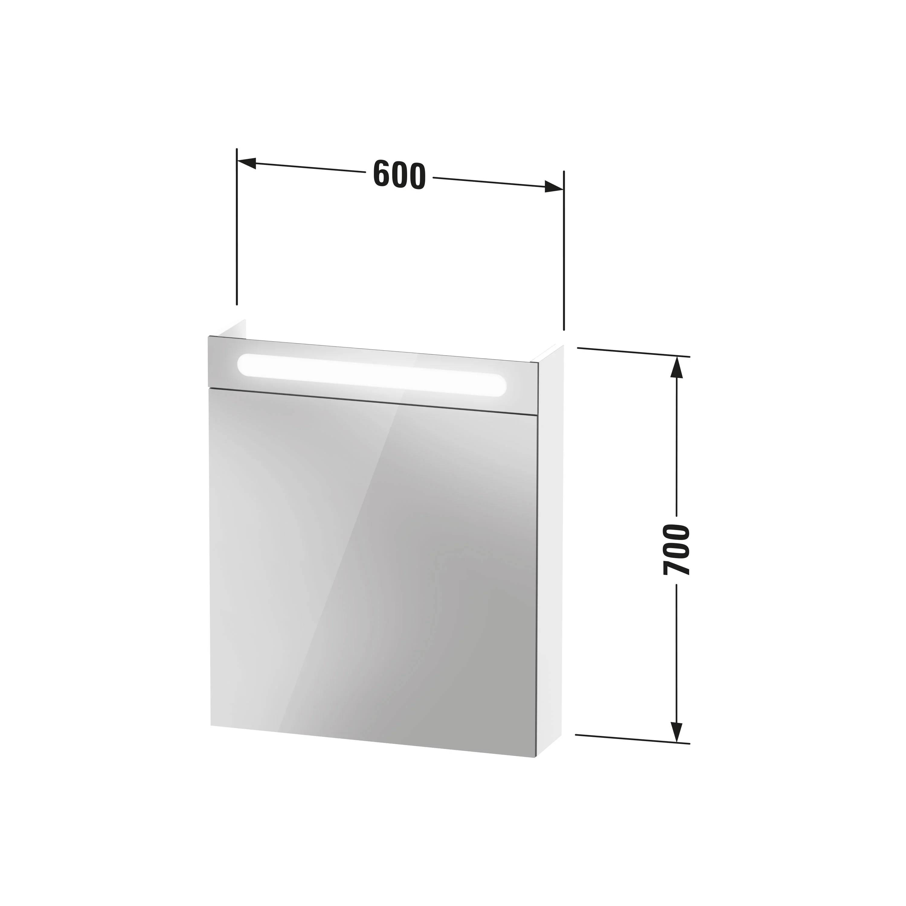 Duravit DuraPoint Spejlskab 60 cm - Image 5