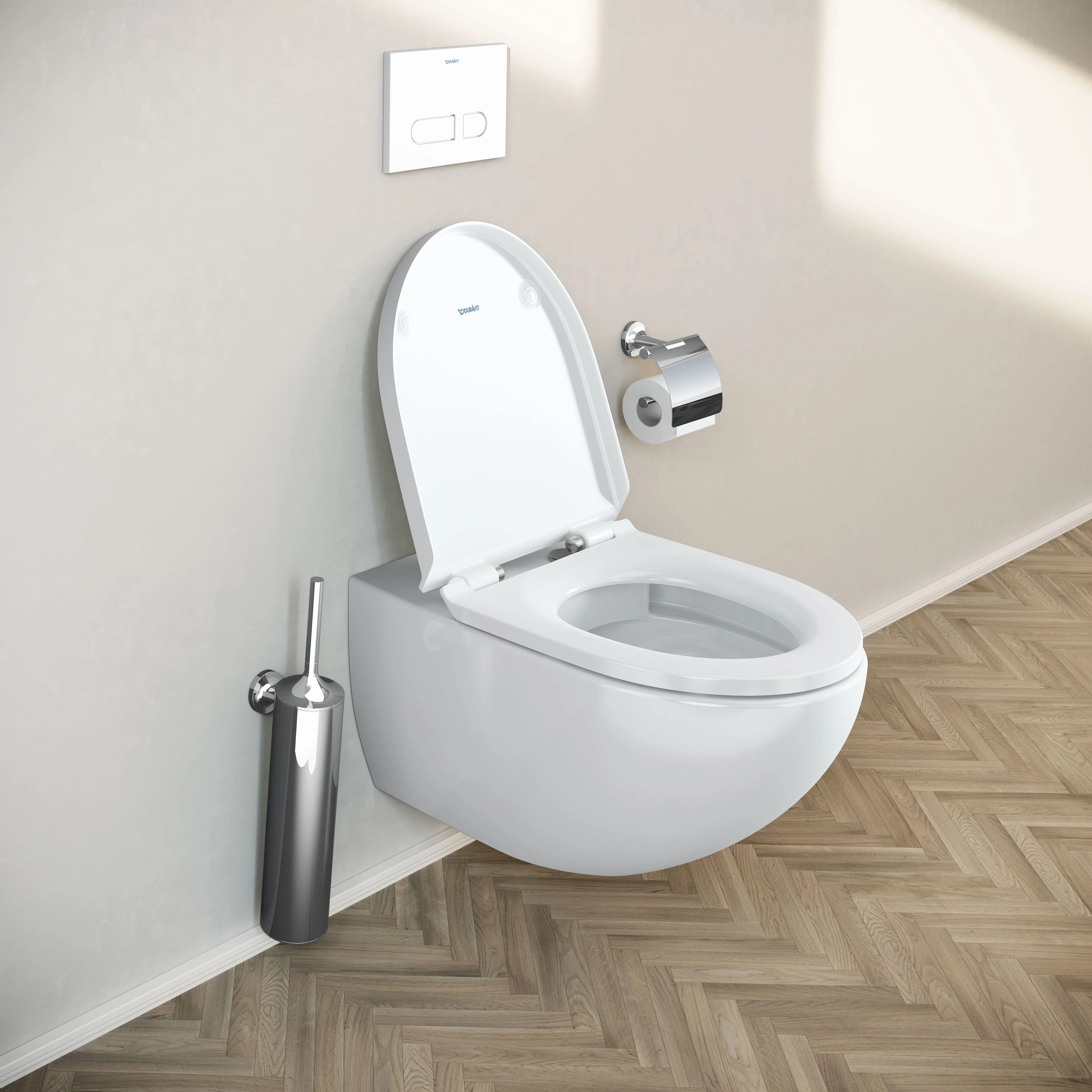 Duravit DuraVento væghængt toilet-sæt uden skyllekant - Image 12