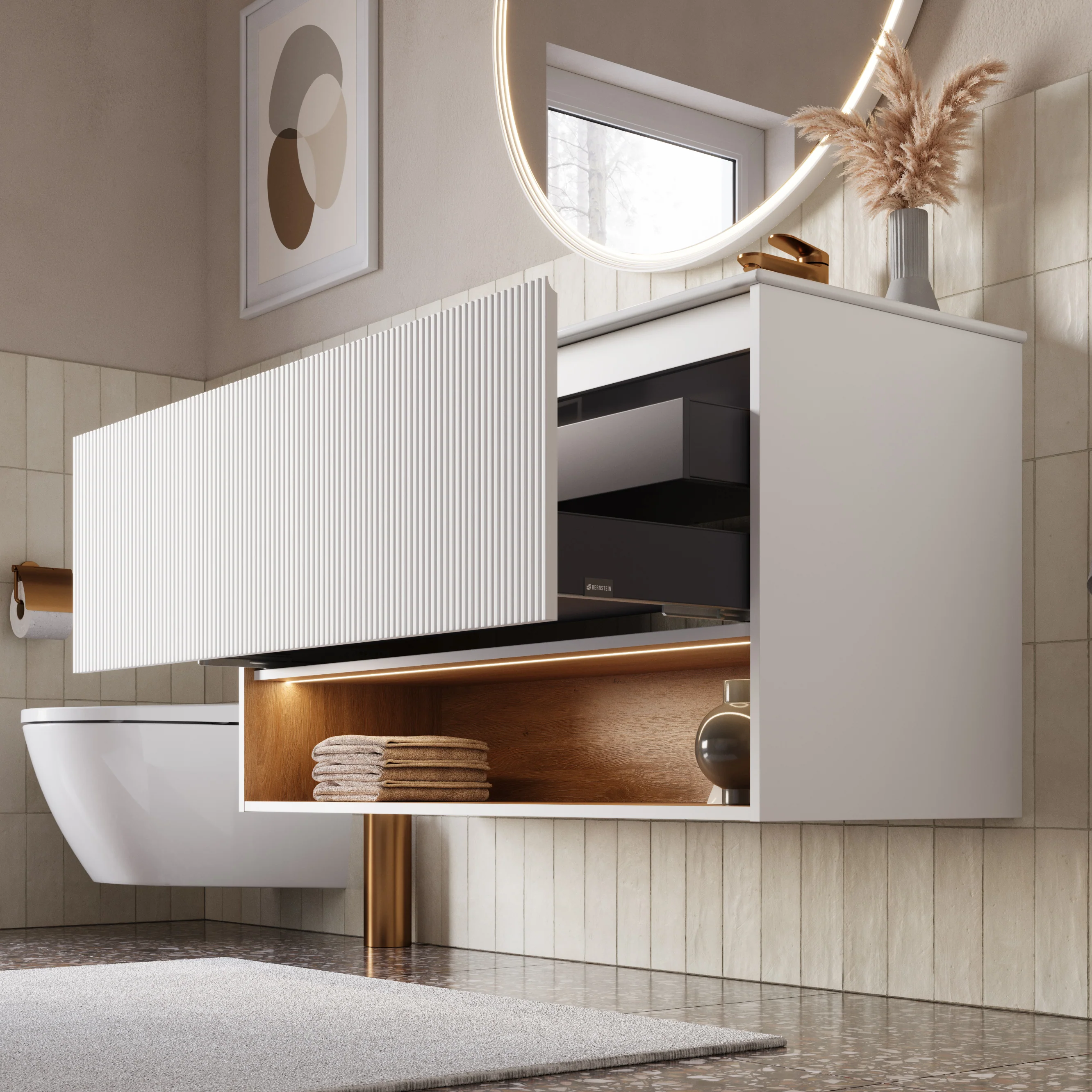 Duravit håndvask med underskab BELDIVO 120 cm - Image 49