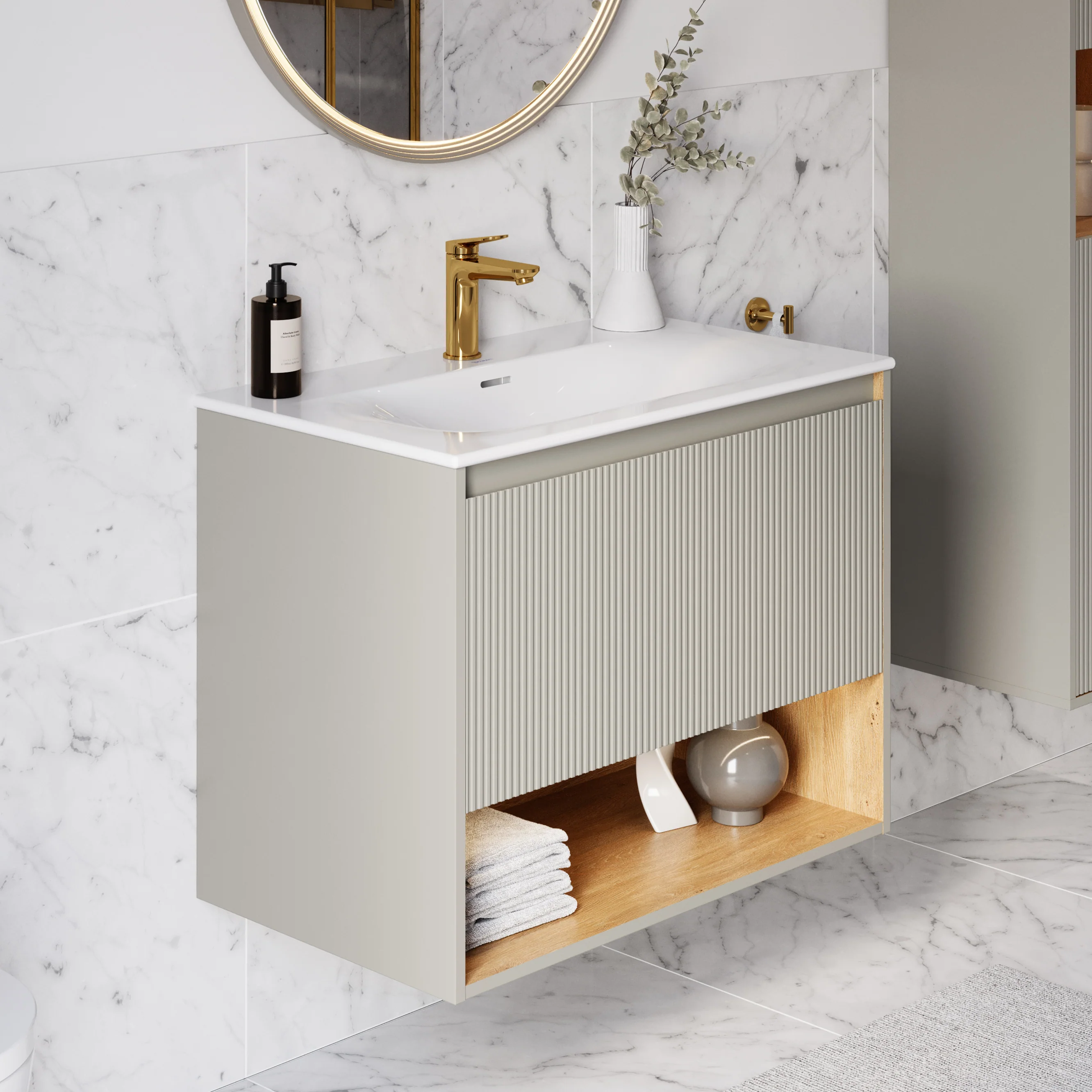 Duravit håndvask med underskab BELDIVO 80 cm - Image 17