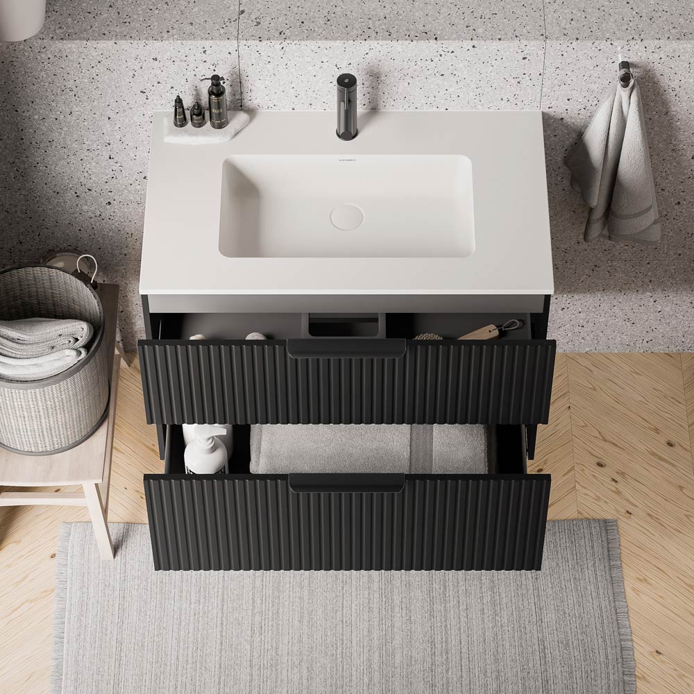 Duravit håndvask med underskab TIM 80 cm - Image 15