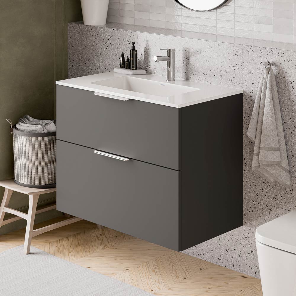 Duravit håndvask med underskab TIM 80 cm - Image 29