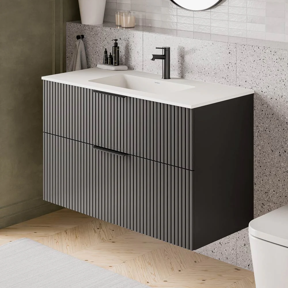 Duravit håndvask med vaskeskab TIM 100 cm - Image 38