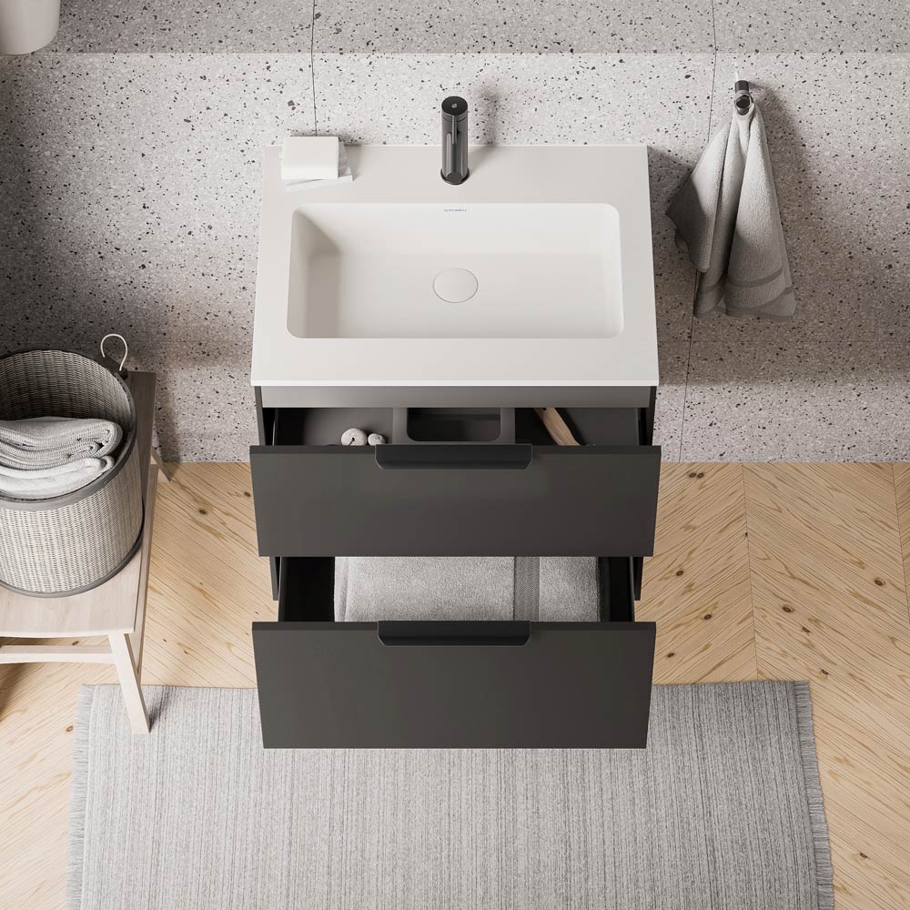 Duravit håndvask med vaskeskab TIM 60 cm - Image 45