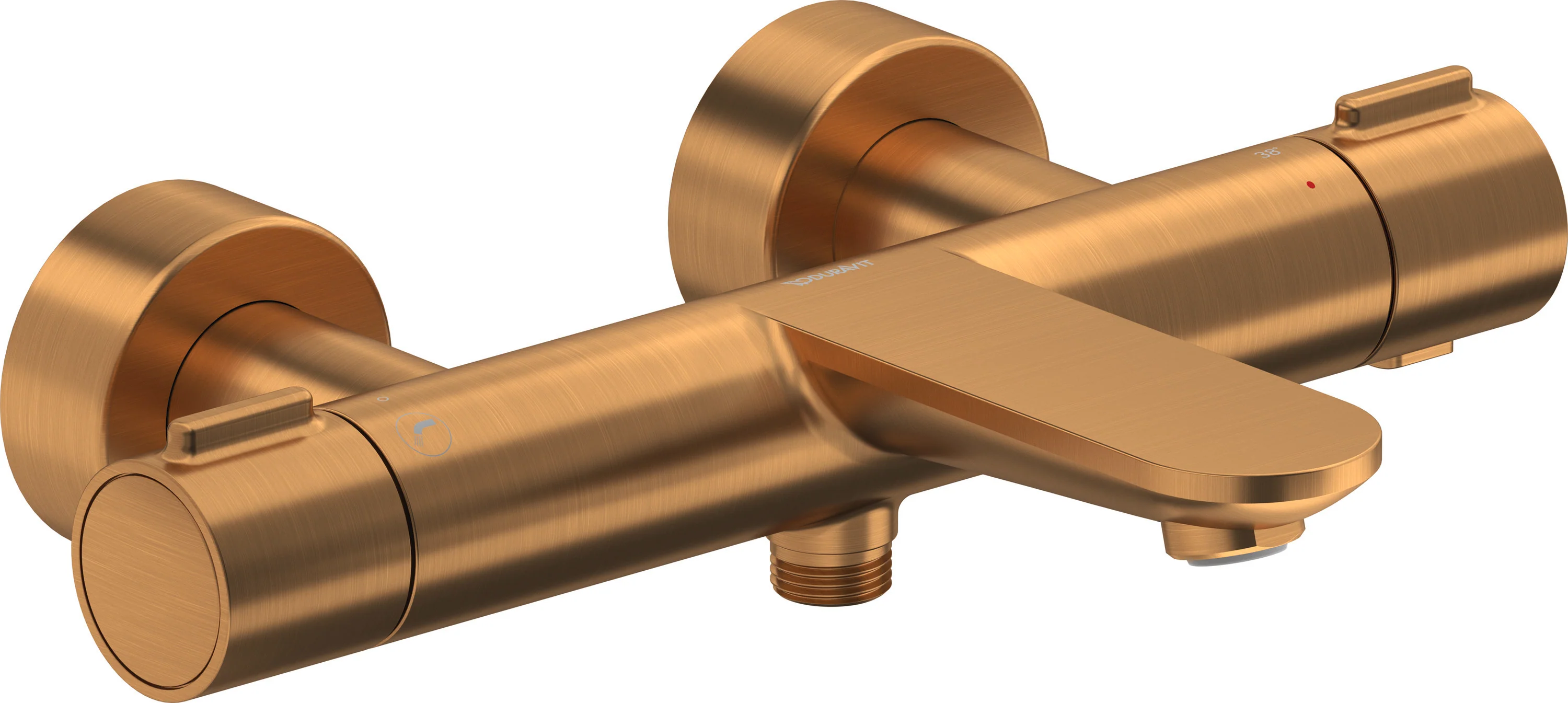 Duravit Wave Badekararmatur med termostat - Udført - 2 forbrugere  - Image 7