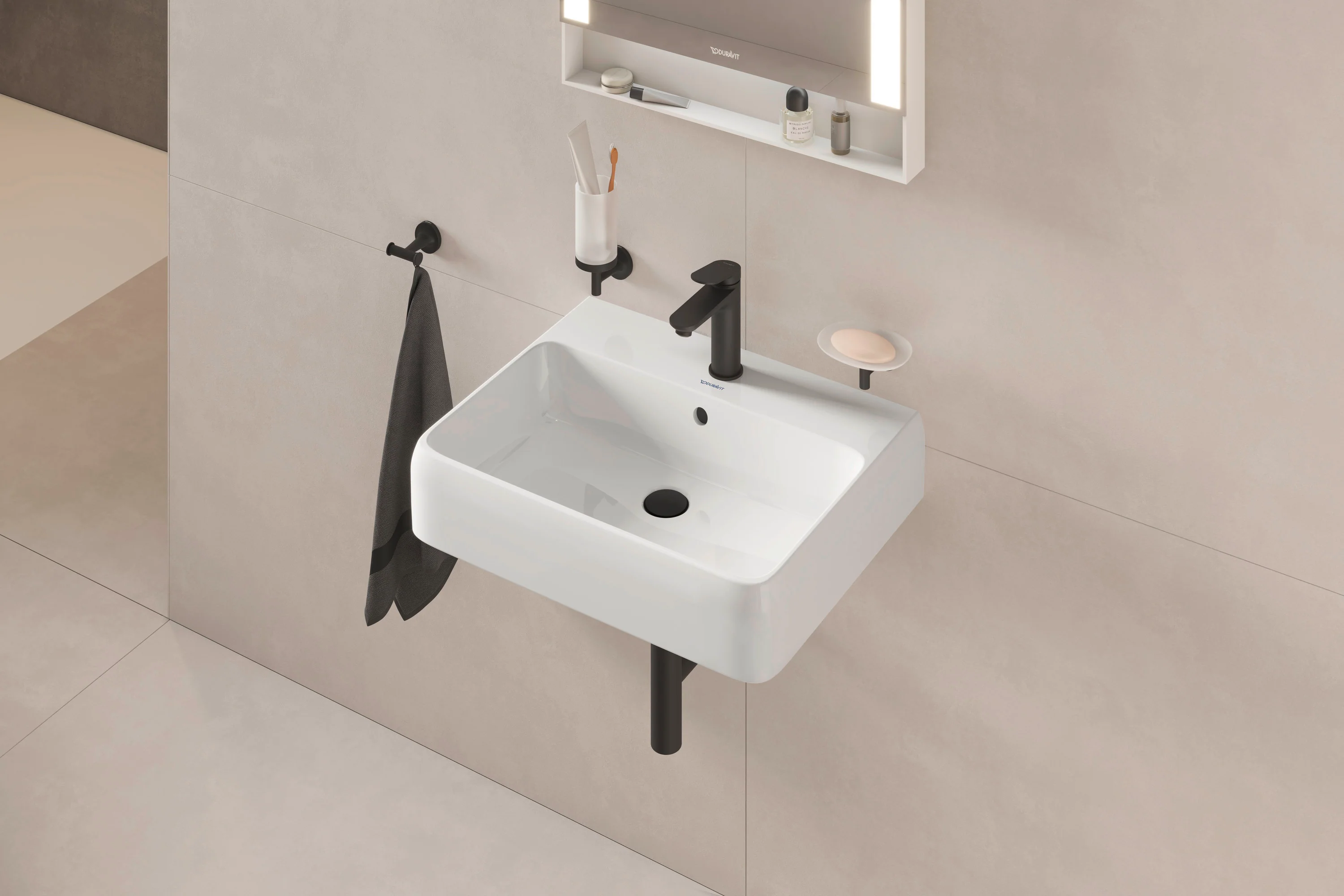 Duravit Wave etgrebs håndvaskarmatur M - Image 13
