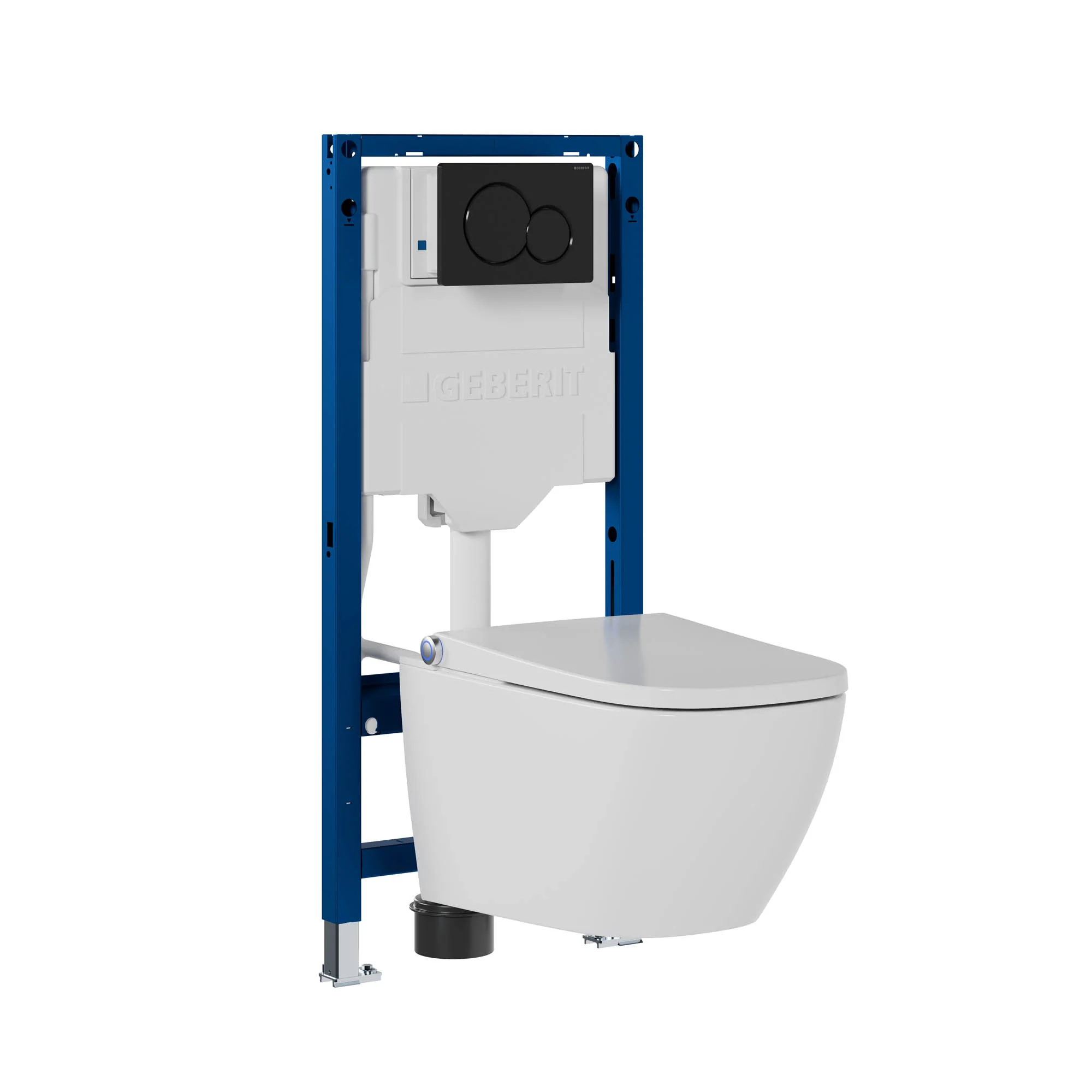 Dusch-WC komplet sæt Basic 1104 med Geberit Duofix forvægselement - Image 4
