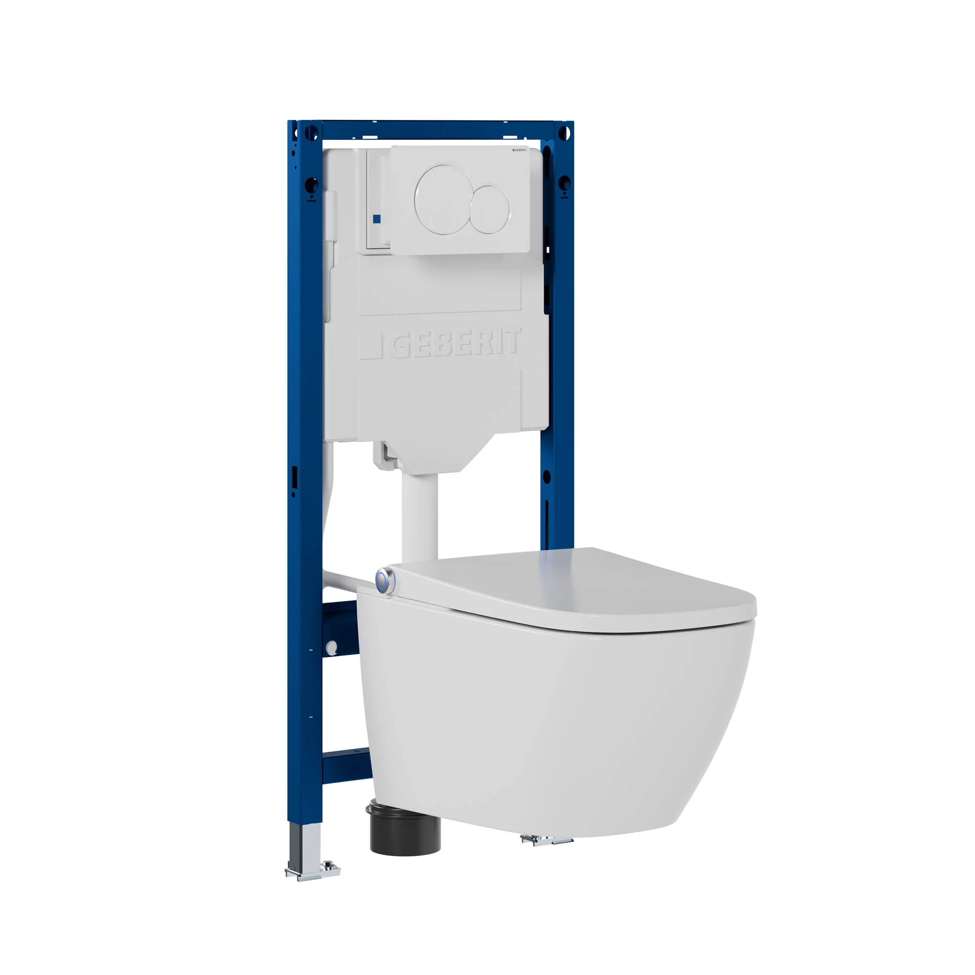 Bruse-WC komplet sæt PRO+1104 med Geberit Duofix forvægselement - Image 3