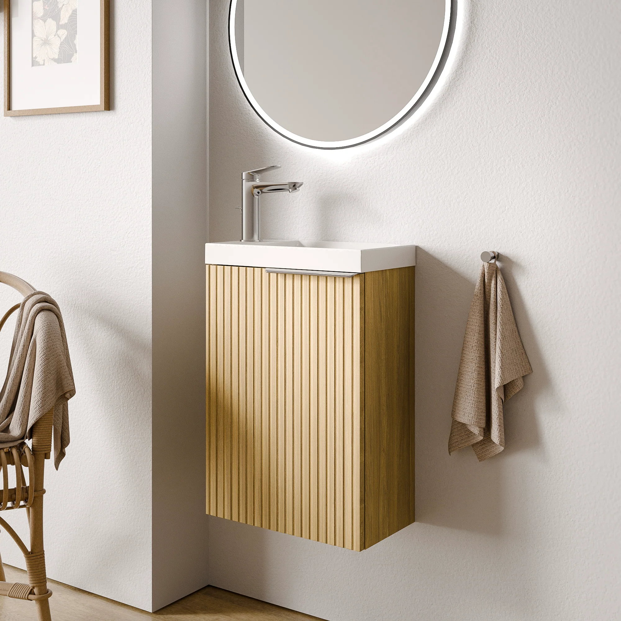 Gæstetoilet Badmøbelsæt TIM 40 - Image 5