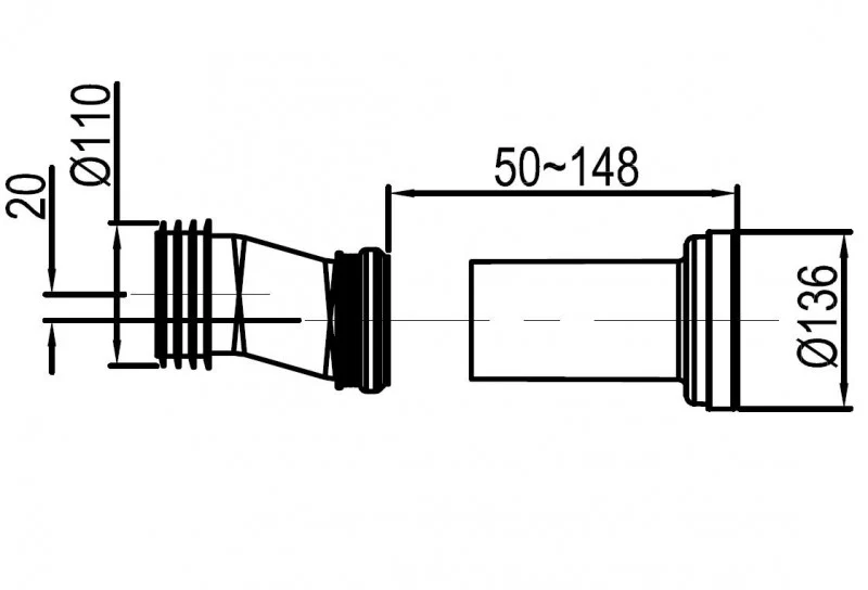 WC komplet pakke 39: WC B-8030R Sort - Image 8