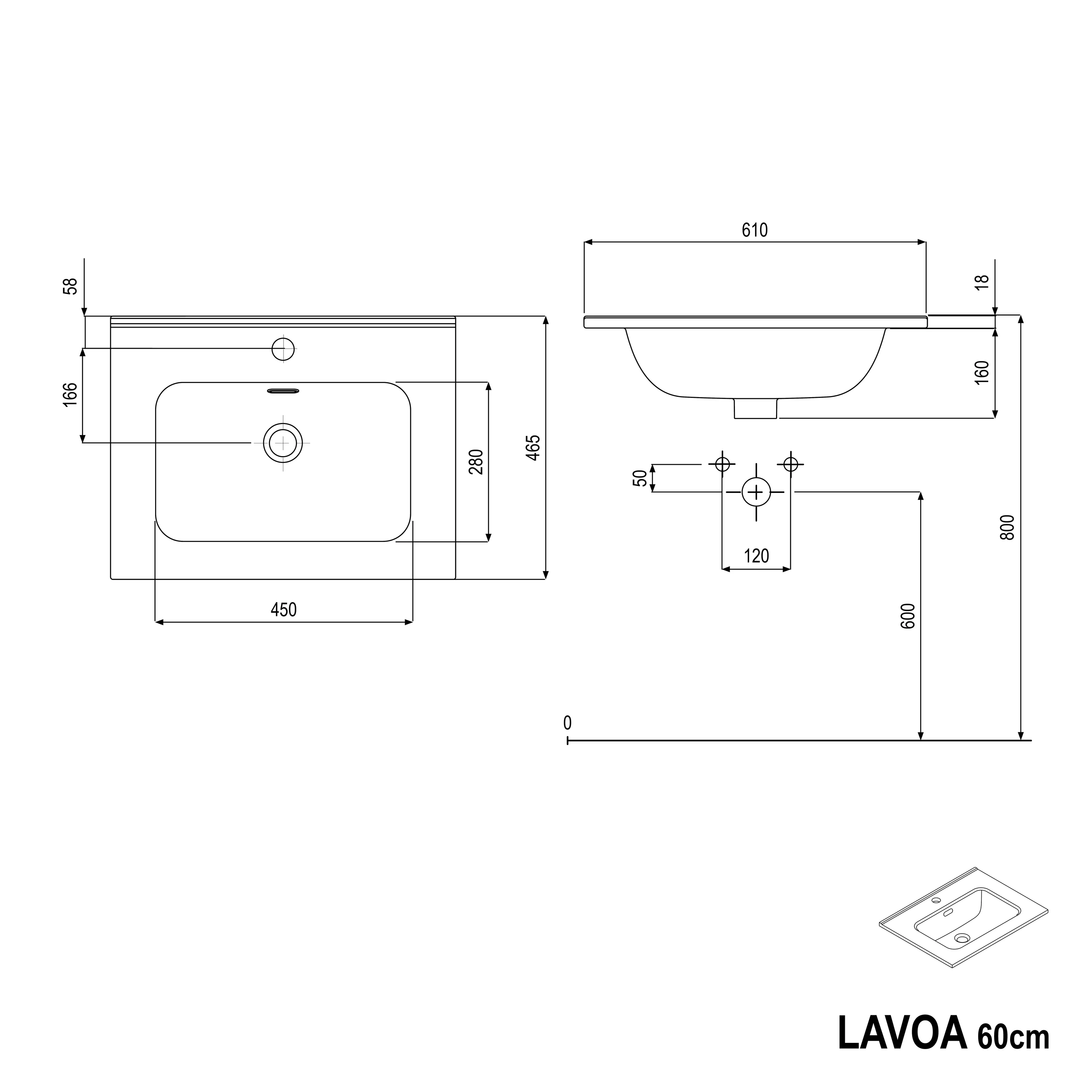 Vaskeskab LAVOA 60 - Image 37