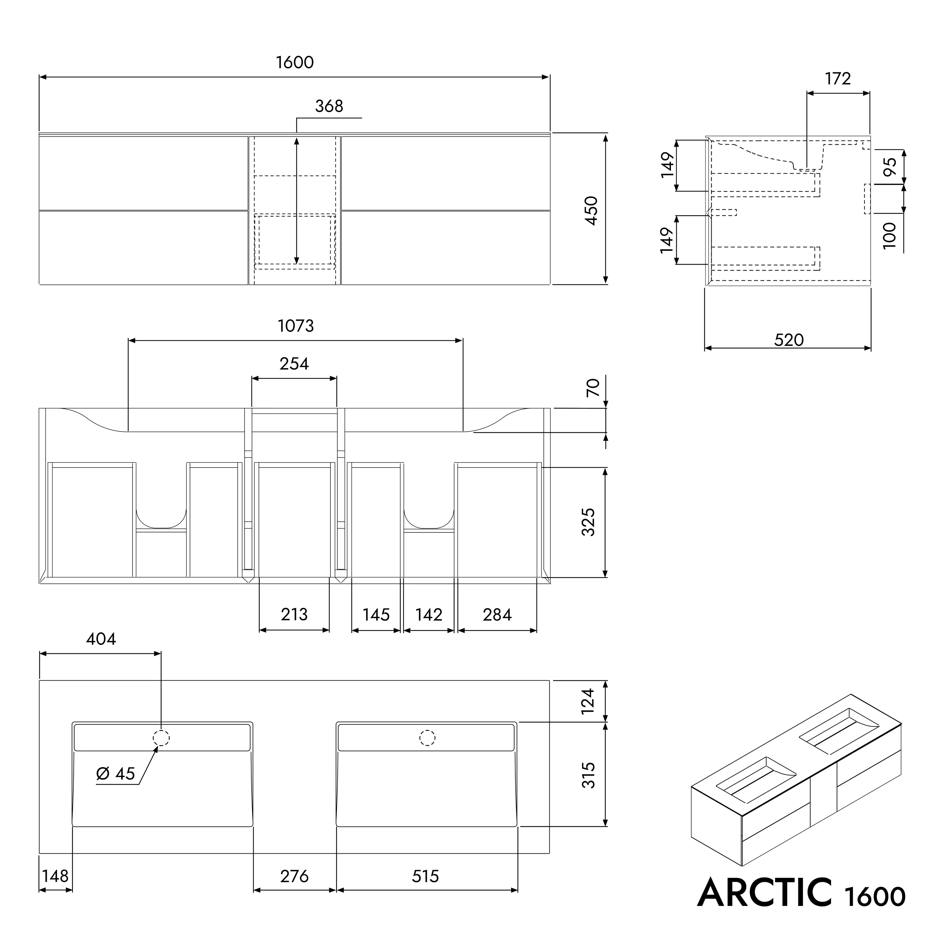 Vaskeskab ARCTIC 1600 - Image 8