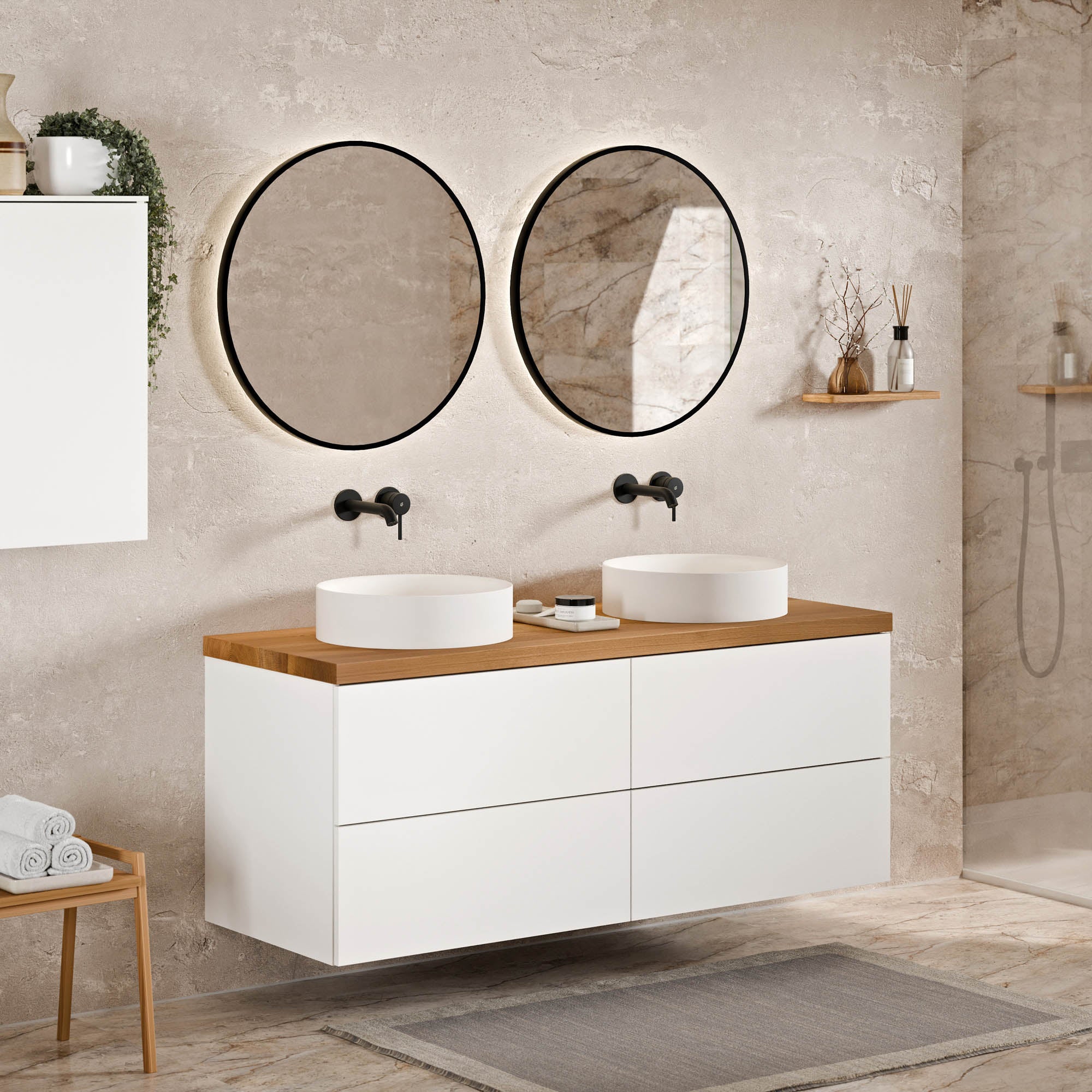 Vaskeskab JUVIA Classic 2 - 100 cm til 160 cm - Image 11